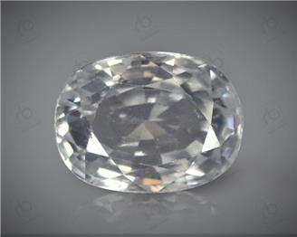 Natural White Zircon 5.4 carats -654