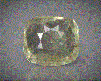 Natural Yellow Sapphire Certified (SK) 4.14CTS-86855