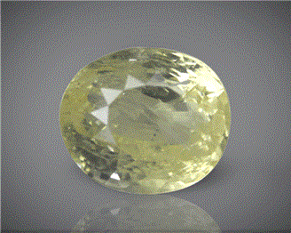 Natural Yellow Sapphire Certified (SK) 6.15CTS-86885