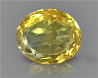 Yellow Citrine Natural Certified 7.74 CTS... ( 86387 ) (D)