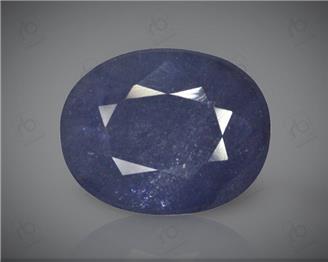 Natural Heated & Treated Blue Sapphire Certified 7.6 CTS ( 16869 )