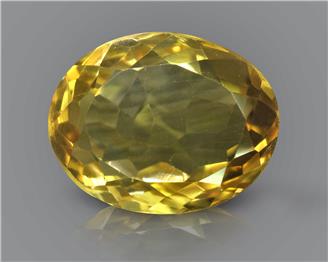 Yellow Citrine Natural Certified 5.38 CTS... ( 86354 )