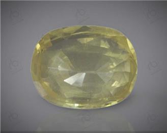 Natural Yellow  Sapphire Certified  3.93CTS-37484