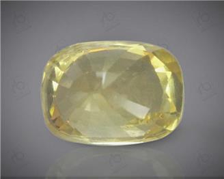 Natural Yellow  Sapphire Certified  3.64CTS-37490