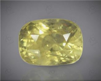 Natural Yellow  Sapphire Certified  3.64CTS-37490