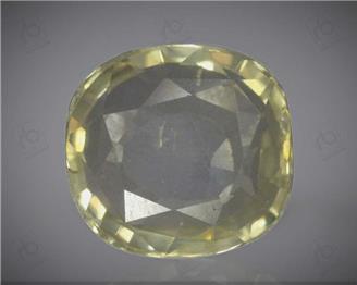 Natural Yellow  Sapphire Certified  4.12CTS-38010