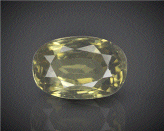 Natural Yellow Zircon Certified  6.12CTS-82512