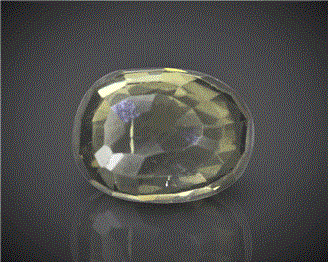 Natural Yellow Zircon Certified  6.15CTS-82514