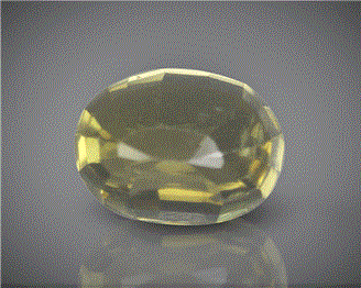 Natural Yellow Zircon Certified  6.44CTS-82515