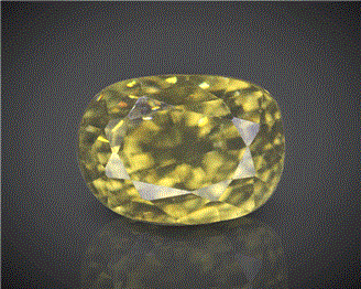 Natural Yellow Zircon Certified  6.02CTS-82517