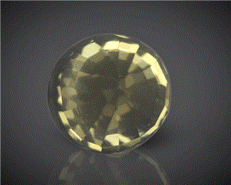 Natural Yellow Zircon Certified  6.35CTS-82518