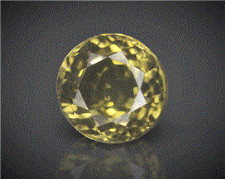 Natural Yellow Zircon Certified  6.35CTS-82518