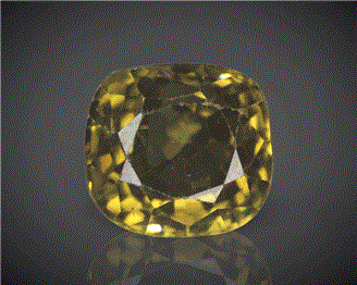 Natural Yellow Zircon Certified  8.85CTS-82520