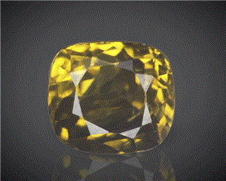 Natural Yellow Zircon Certified  7.46CTS-82523