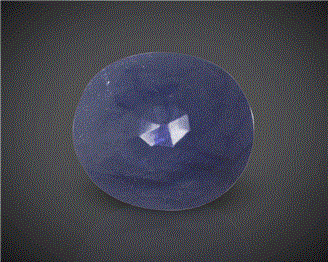 Natura Blue Sapphire (H&T) Certified 5.93CTS-94427