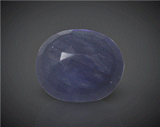 Natura Blue Sapphire (H&T) Certified 6.5CTS-94442