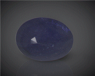 Natura Blue Sapphire (H&T) Certified 6.14CTS-94444