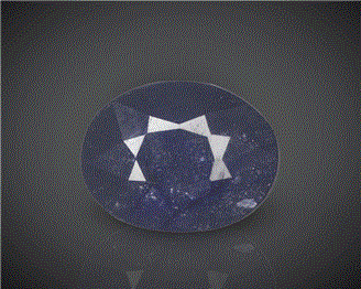 Natura Blue Sapphire (H&T) Certified 6.41CTS-94448