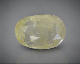 Natural Yellow  Sapphire Certified 4.12CTS-37066