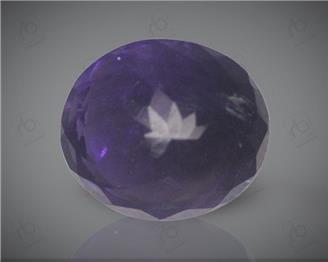 Natural Amethyst Certified  6.4CTS-56321