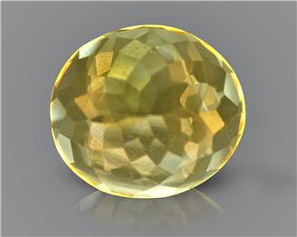 Yellow Citrine Natural Certified 11.27 carats -857