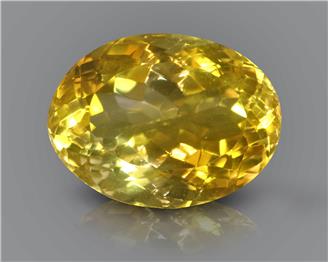 Yellow Citrine Natural Certified10.75 carats -881