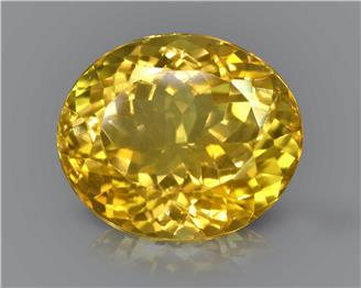 Yellow Citrine Natural Certified 10.44 carats -882