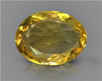 Yellow Citrine Natural Certified  5.28 CTS... ( 86379 ) (D)