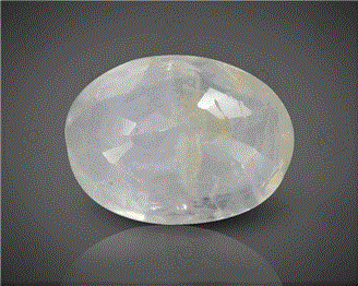 Natural White Sapphire Certified  3.19CTS-12601