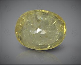 Natural Heated & Treated Certified Yellow Pokhraj 5.05 CTS-2376