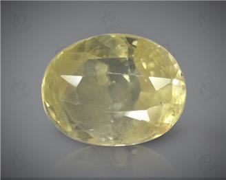 Natural Yellow  Sapphire Certified  5.27CTS-9068