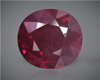 Natural Ruby (Manik) Heated Treated Certified 5.85 CTS... ( 83173 )