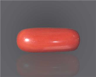 Natural Red Coral Certified  9.25 RTS - 52158