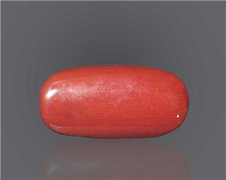 Natural Red Coral Certified  7.51 RTS - 52173