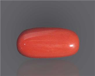 Natural Red Coral Certified  7.51 RTS - 52173