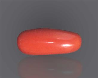 Natural Red Coral Certified  8.97 RTS - 52193