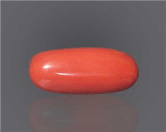 Natural Red Coral Certified  8.97 RTS - 52193