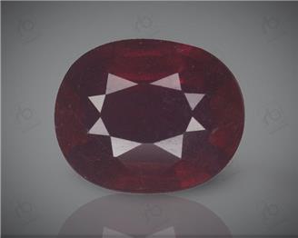 Natural Ruby H & T Certified   3.65CTS-45275