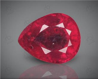 Natural Ruby H & T Certified   3.57CTS-45276