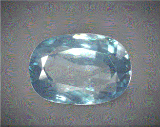 Natural Blue Zircon   5.93CTS-35631