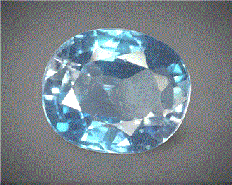 Natural Blue Zircon   5.52CTS-35632