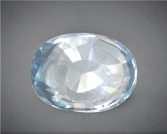 Natural Blue Zircon   5.69CTS-35635