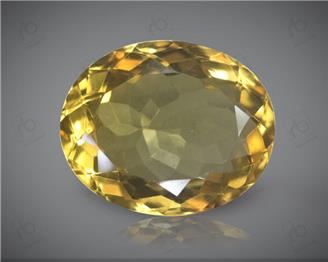 Natural Citrine Certified  9.75CTS-18818