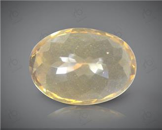 Natural Citrine Certified  15.23CTS-18850