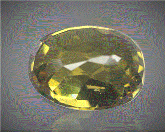 Natural Yellow Zircon Certified  9.72CTS-82491