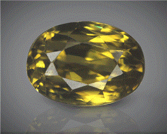 Natural Yellow Zircon Certified  9.72CTS-82491