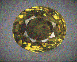 Natural Yellow Zircon Certified  7.99CTS-82496