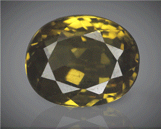 Natural Yellow Zircon Certified  7.55CTS-82500