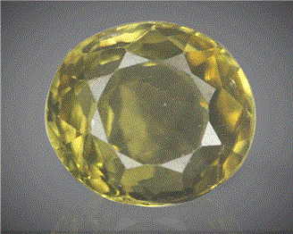 Natural Yellow Zircon Certified  7.14CTS-82505