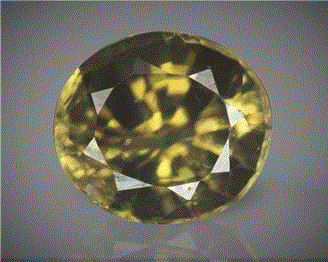 Natural Yellow Zircon Certified  6.96CTS-82506